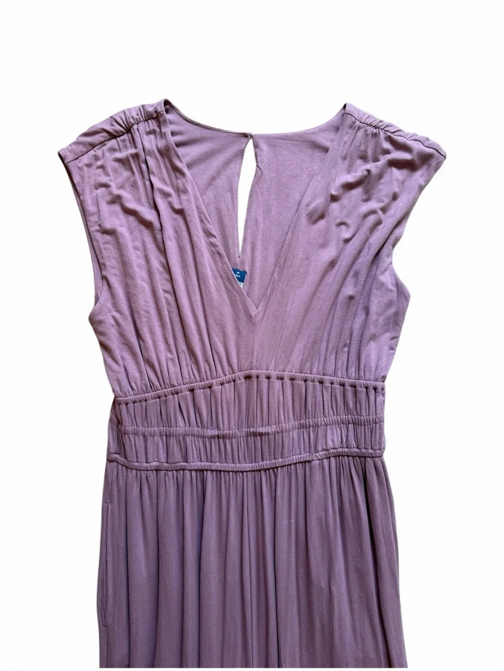Old Navy Lavender V-Neck Maxi Jumpsuit